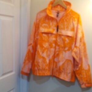 E5 Adidas By Stella McCartney L pink/Orange Jacket With Pockets